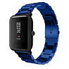 Strap-it Strap-it Bracelet acier Xiaomi Amazfit Bip (bleu) Strap-it Strap-it Bracelet acier Xiaomi Amazfit Bip (bleu)