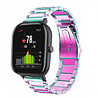 Strap-it Strap-it Bracelet acier Xiaomi Amazfit GTS (arc-en-ciel) Strap-it Strap-it Bracelet acier Xiaomi Amazfit GTS (arc-en-ciel)