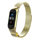 Strap-it Bracelet Milanais Xiaomi Mi Band 5 (or)