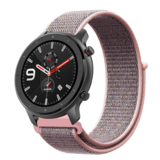 Strap-it Bracelet nylon Xiaomi Amazfit GTR (sable rose)