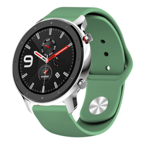 Strap-it Strap-it Bracelet sport Xiaomi Amazfit GTR (vert armée)