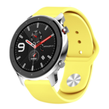 Strap-it Bracelet sport Xiaomi Amazfit GTR (jaune) Strap-it Bracelet sport Xiaomi Amazfit GTR (jaune)