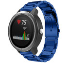 Strap-it Strap-it Bracelet acier Garmin Vivoactive 3 (bleu)