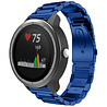Strap-it Strap-it Bracelet acier Garmin Vivoactive 3 (bleu) Strap-it Strap-it Bracelet acier Garmin Vivoactive 3 (bleu)