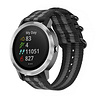 Strap-it Strap-it Bracelet nylon boucle Garmin Vivoactive 3 (noir/gris) Strap-it Strap-it Bracelet nylon boucle Garmin Vivoactive 3 (noir/gris)