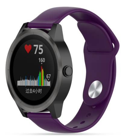 Strap-it Strap-it Bracelet sport Garmin Vivoactive 3 (violet)