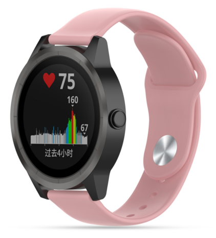 Strap-it Strap-it Bracelet sport Garmin Vivoactive 3 (rose)