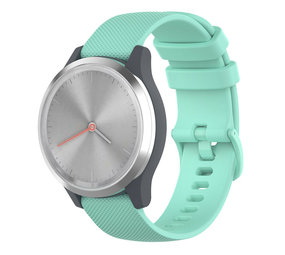 Strap-it Bracelet silicone Garmin Vivomove 3s - 39mm - aqua