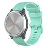 Strap-it Strap-it Bracelet silicone Garmin Vivomove 3s - 39mm - aqua Strap-it Strap-it Bracelet silicone Garmin Vivomove 3s - 39mm - aqua