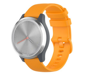 Strap-it Bracelet silicone Garmin Vivomove 3s - 39mm - orange