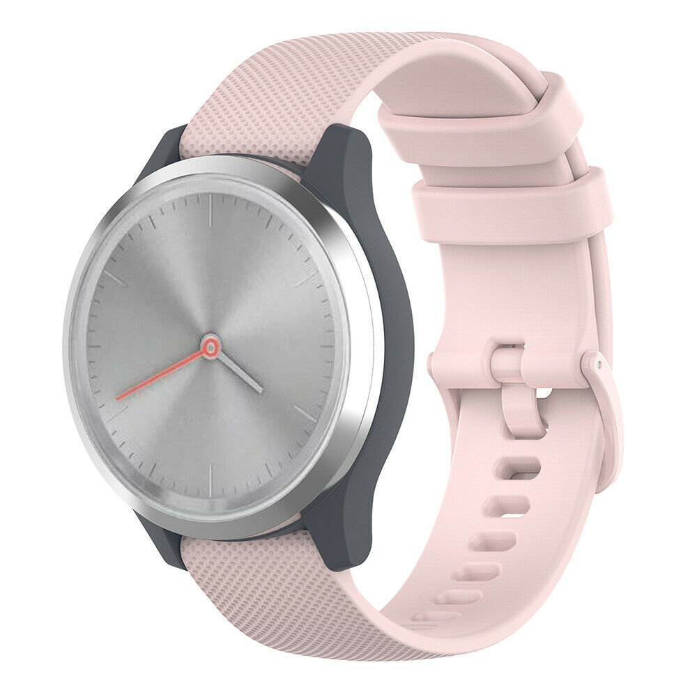 Strap-it Strap-it Bracelet silicone Garmin Vivomove 3s - 39mm - rose