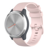 Strap-it Bracelet silicone Garmin Vivomove 3s - 39mm - rose