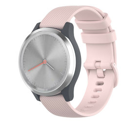 Strap-it Bracelet silicone Garmin Vivomove 3s - 39mm - rose
