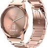 Strap-it Strap-it Bracelet acier Garmin Vivomove 3s - 39 mm - or rose Strap-it Strap-it Bracelet acier Garmin Vivomove 3s - 39 mm - or rose