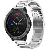 Strap-it Bracelet acier Garmin Vivomove 3s - 39mm - argent