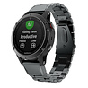 Strap-it Strap-it Bracelet acier Garmin Fenix 5 / 6 (noir) Strap-it Strap-it Bracelet acier Garmin Fenix 5 / 6 (noir)