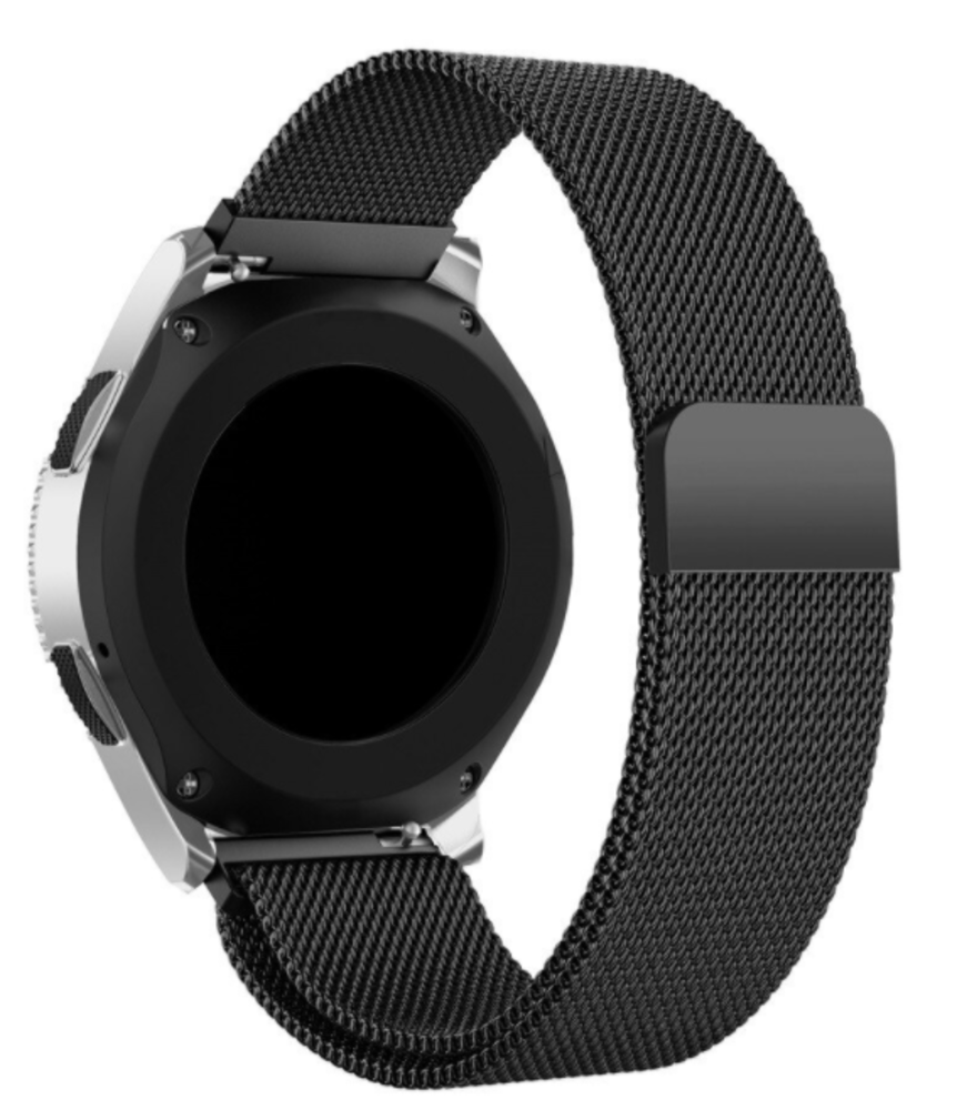 Strap-it Strap-it Bracelet Milanais Garmin Venu (noir)