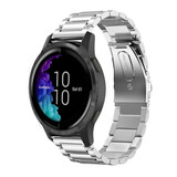 Strap-it Bracelet acier Garmin Venu (argent)