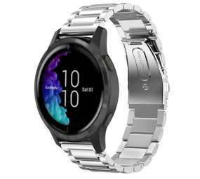 Strap-it Bracelet acier Garmin Venu (argent)