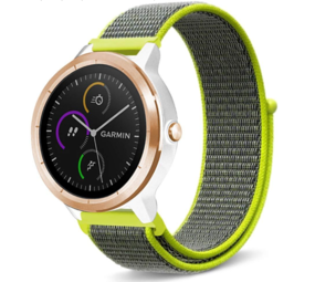 Strap-it Bracelet nylon Garmin Venu (fluorescent)
