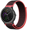 Strap-it Strap-it Bracelet nylon Garmin Vivoactive 3 (noir/rouge) Strap-it Strap-it Bracelet nylon Garmin Vivoactive 3 (noir/rouge)