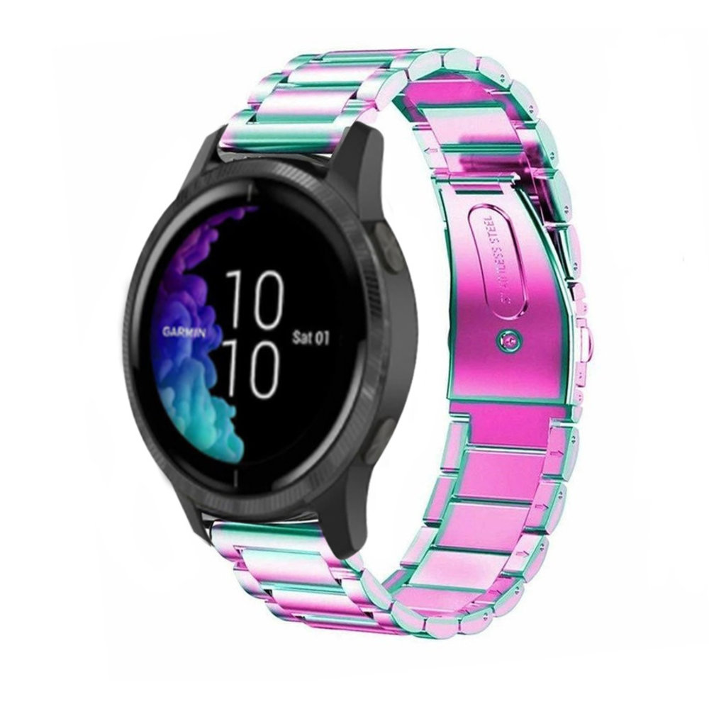 Bracelet Milanais Garmin Vivoactive 3 (arc-en-ciel) 