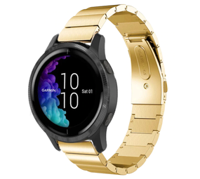 Strap-it Bracelet métal Garmin Venu (or)