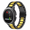 Strap-it Strap-it Bracelet acier Garmin Vivoactive 3 (noir/or) Strap-it Strap-it Bracelet acier Garmin Vivoactive 3 (noir/or)
