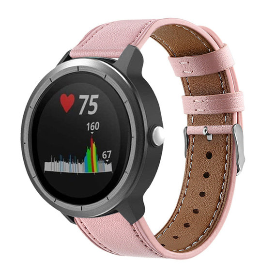 Bracelets cuir Garmin Vivoactive 3 Braceletsmartwatch.fr