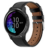 Strap-it Strap-it Bracelet cuir Garmin Venu (serré noir) Strap-it Strap-it Bracelet cuir Garmin Venu (serré noir)
