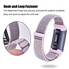 Strap-it Strap-it Bracelet nylon Fitbit Charge 3 (rose) Strap-it Strap-it Bracelet nylon Fitbit Charge 3 (rose)