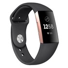 Strap-it Strap-it Bracelet sport Fitbit Charge 3 (noir)