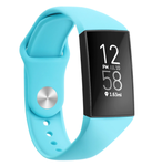 Strap-it Strap-it Bracelet sport Fitbit Charge 3 (bleu mer)