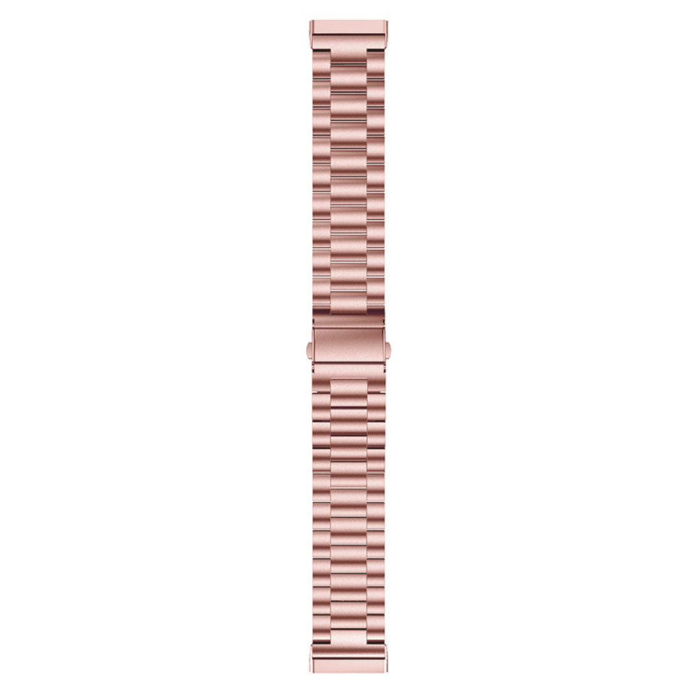 Strap-it Strap-it Bracelet acier Fitbit Sense (rose)