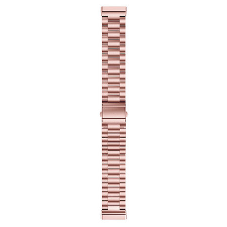 Strap-it Strap-it Bracelet acier Fitbit Sense (rose)