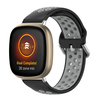 Strap-it Strap-it Bracelet sport Fitbit Sense (noir/gris) Strap-it Strap-it Bracelet sport Fitbit Sense (noir/gris)