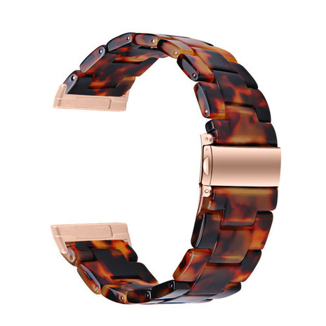 Strap-it Strap-it Bracelet résine Fitbit Versa 3 (lave)