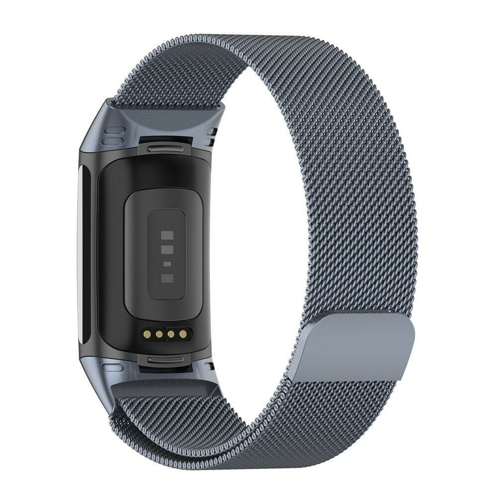 Strap-it Strap-it Bracelet Milanais Fitbit Charge 5 (gris sidéral) Strap-it Strap-it Bracelet Milanais Fitbit Charge 5 (gris sidéral)