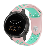 Strap-it Bracelet sport Garmin Vivoactive 4s - 40mm - rose/aqua