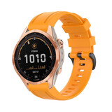 Strap-it Bracelet silicone Garmin Fenix 7s (orange)