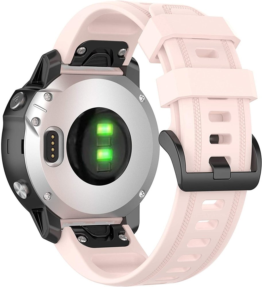 Strap-it Strap-it Bracelet Garmin Fenix 7s (rose clair)