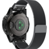 Strap-it Strap-it Bracelet Milanais Garmin Fenix 7s (noir)