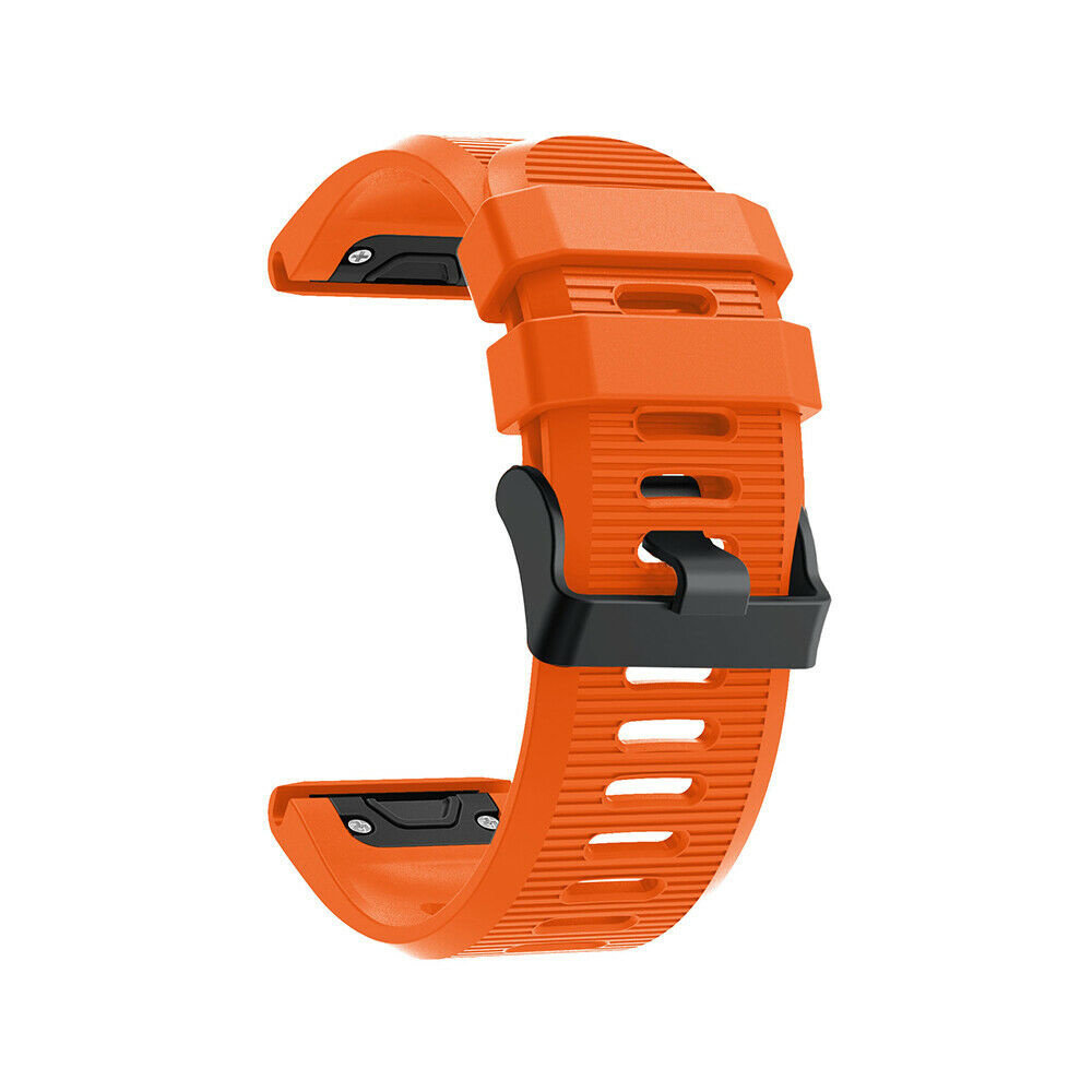 Bracelet silicone Garmin Fenix 7 (orange) 