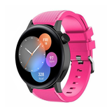 Strap-it Bracelet silicone Huawei Watch GT 3 42mm (rose vif)