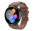 Strap-it Strap-it Bracelet silicone Huawei Watch GT 3 42mm (marron café)