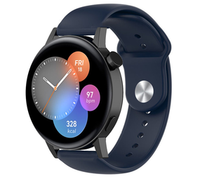 Strap-it Bracelet sport Huawei Watch GT 3 42mm (bleu foncé)