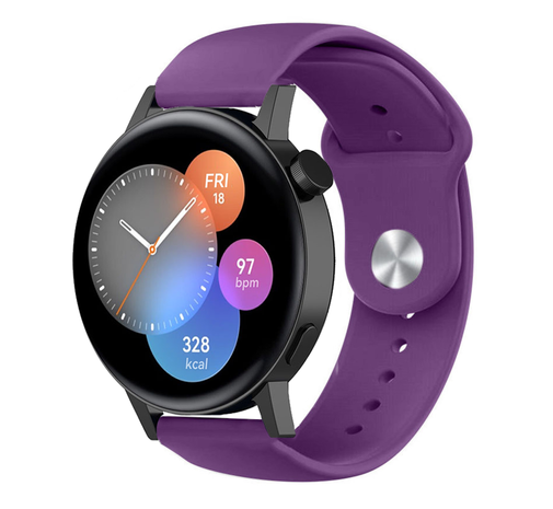 Strap-it Strap-it Bracelet sport Huawei Watch GT 3 42mm (violet) Strap-it Strap-it Bracelet sport Huawei Watch GT 3 42mm (violet)