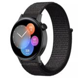 Strap-it Bracelet nylon Huawei Watch GT 3 42mm (noir)
