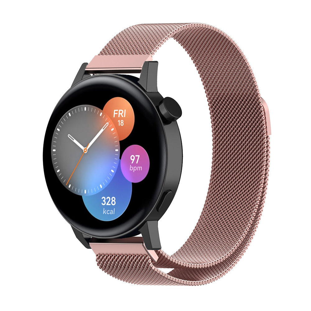 Strap-it Strap-it Bracelet Milanais Huawei Watch GT 3 42mm (rose)
