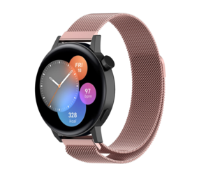 Strap-it Bracelet Milanais Huawei Watch GT 3 42mm (rose)